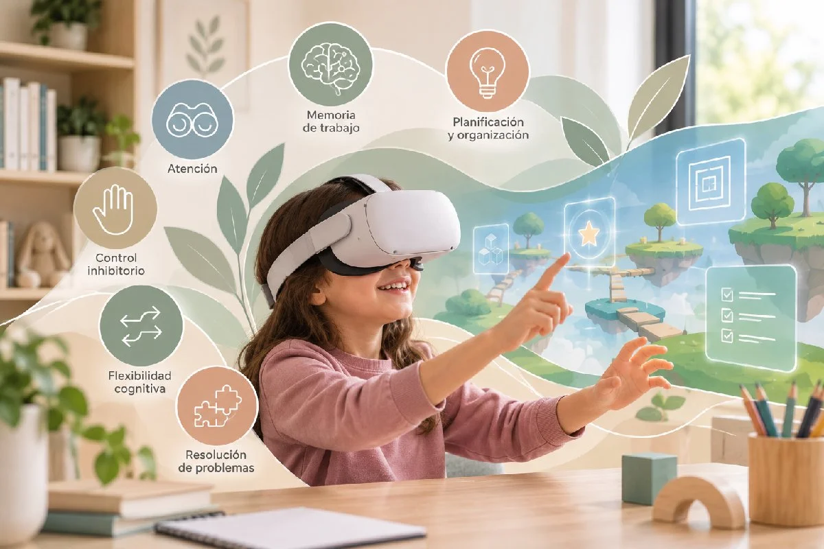 Fortalecimiento de funciones ejecutivas mediante realidad virtual